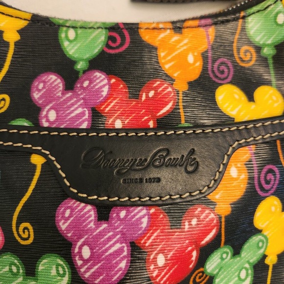 Dooney & Bourke Disney Mickey Mouse Balloons 10th Anniversary Margot Crossbody - Picture 2 of 7
